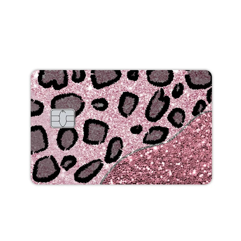 Leopard Print Credit Debit and Visa Card Skin