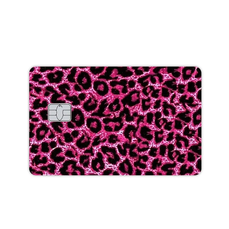 Leopard Print Credit Debit and Visa Card Skin