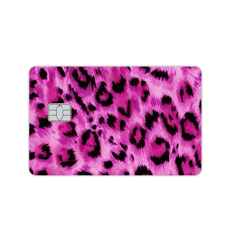 Leopard Print Credit Debit and Visa Card Skin