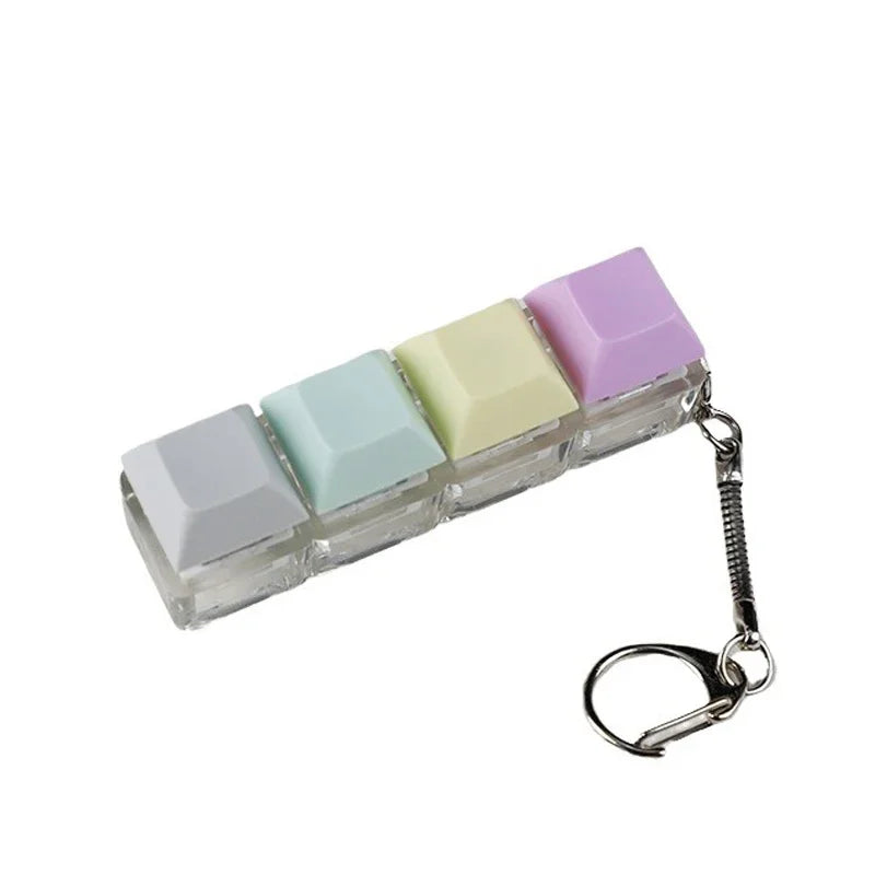 Keyboard Keychain Fidget Toy