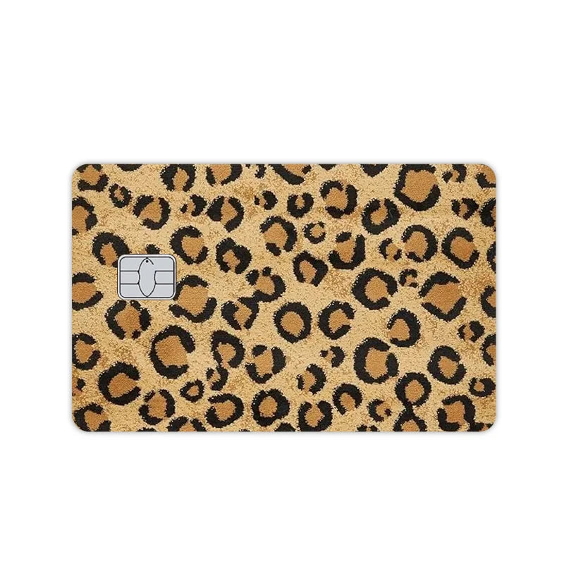 Leopard Print Credit Debit and Visa Card Skin