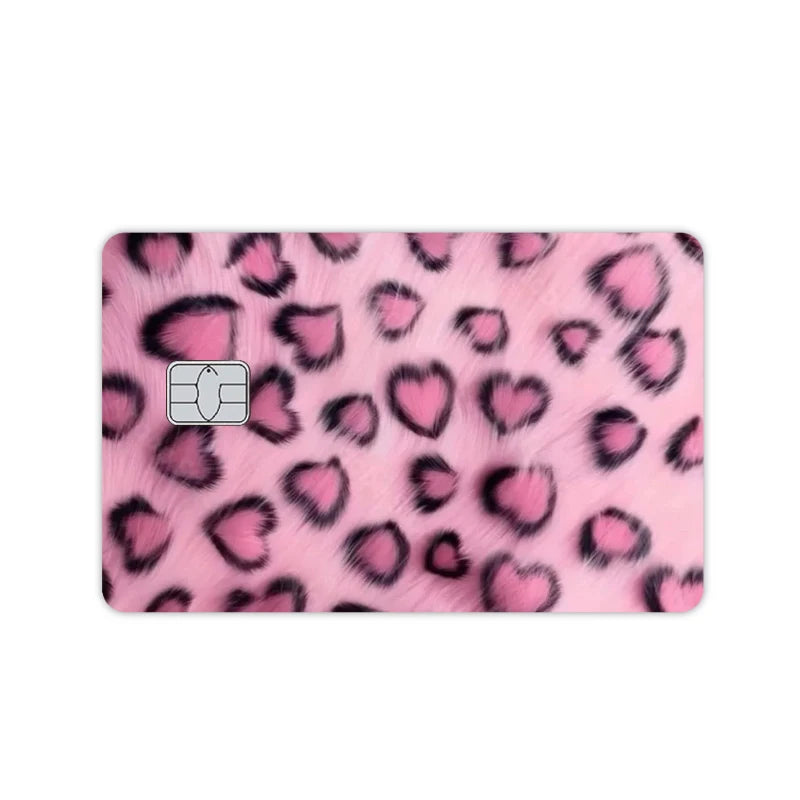 Leopard Print Credit Debit and Visa Card Skin