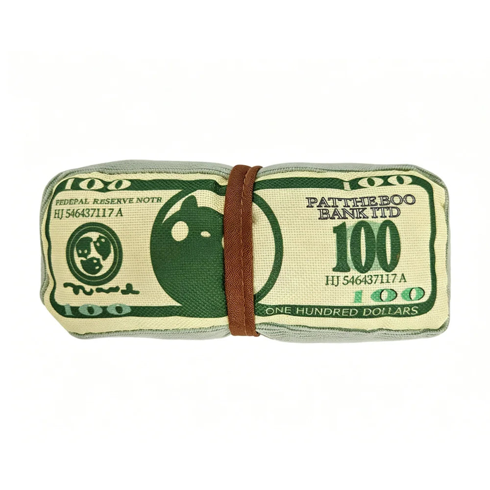 $100 Bill Pet Toy