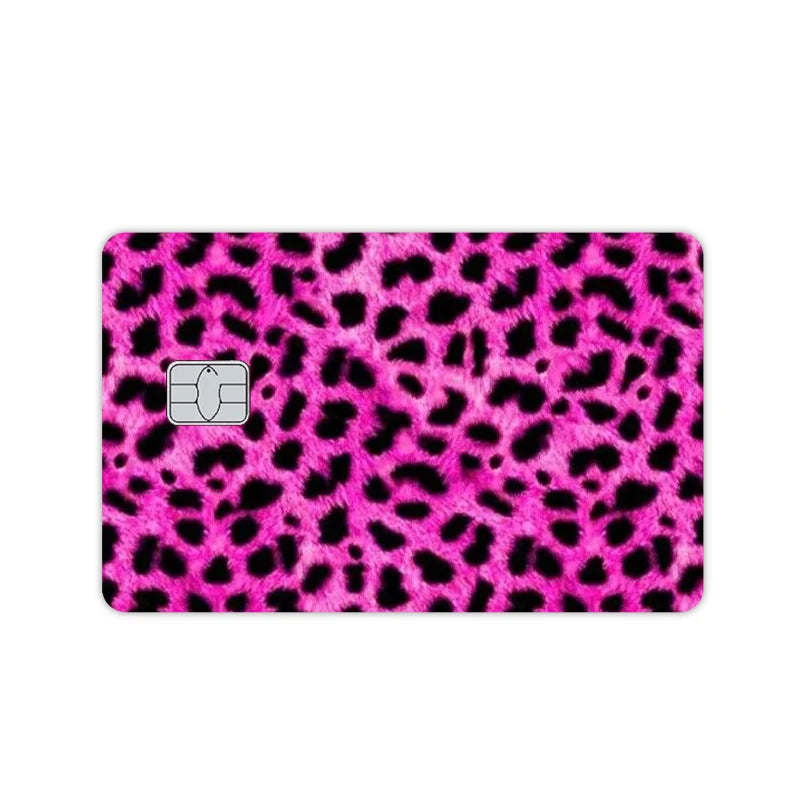 Leopard Print Credit Debit and Visa Card Skin