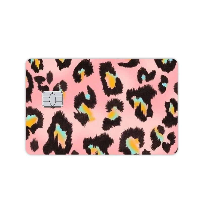 Leopard Print Credit Debit and Visa Card Skin