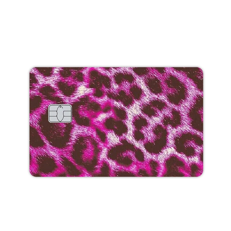 Leopard Print Credit Debit and Visa Card Skin